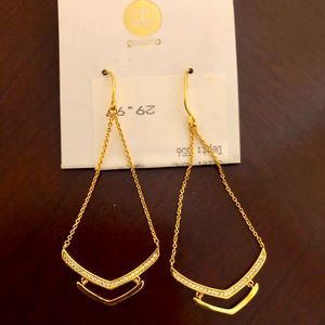 Gorjana Gold Hanging Earrings